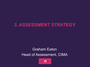 Assessment Strategy