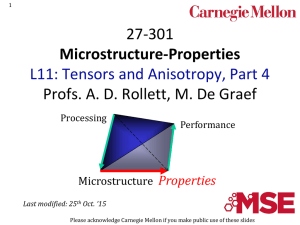 L11 Tensor properties, elastic anisotropy, part 4