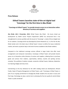 04-11-2013_Etihad Towers_Concierge press release