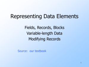 Representing Data Elements