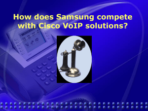 Samsung vs. Cisco