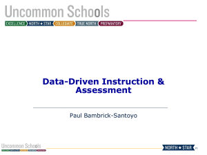 Driven By Data: Teacher Training Workshop