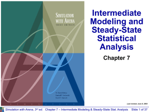 Chapter 7 -- Intermediate Modeling and Steady