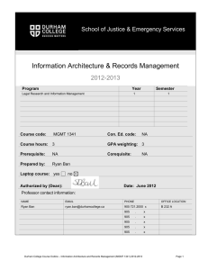 Information Architecture and IM