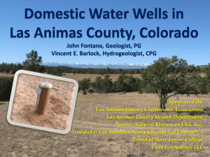 Information for Water Well Owners in the Raton Basin
