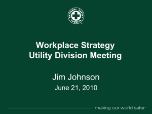 Workplace Strategy Utility Division 6-21-10
