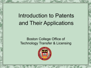 Introduction to Patents and Their Uses