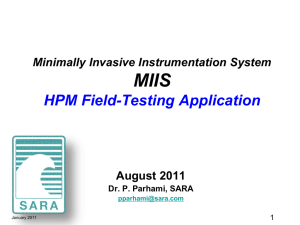HPM Field-Test Instrumentation System