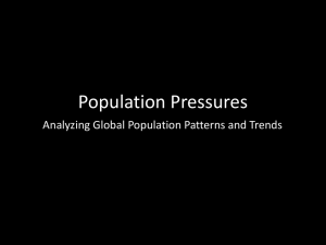 Population Pressures