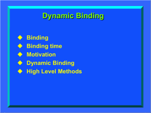 Dynamic-Binding