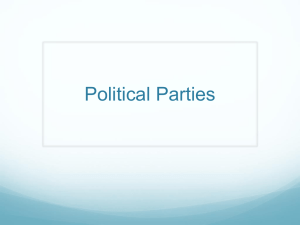 Modern American Political Parties