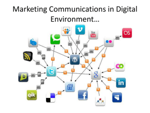 BA230 week7 Marketing Communication in Digital Environment