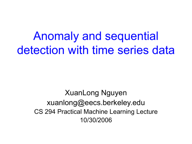Sequential analysis