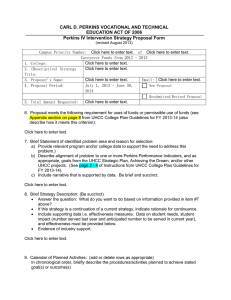 2013-14 Perkins Form Fillable Application for CARRYOVER Funds
