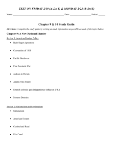 Chapter 9 10 Study Guide