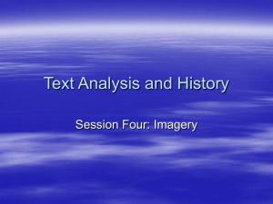 Text Analysis and History