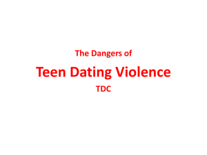 Teen Dating Violence Program