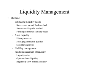 Liquidity Management