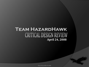 Critical Design Review ()