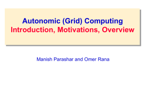 Autonomic Computing Tutorial