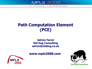 Path Computation Element Tutorial
