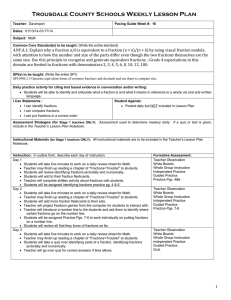 Lesson Plan Template - Trousdale County Schools