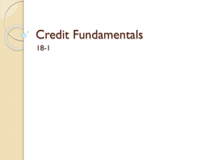 Credit Fundamentals