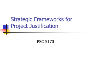 Strategic Frameworks for Information Technology