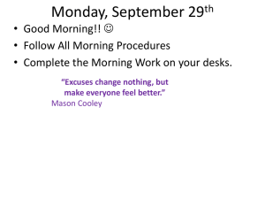 Daily PowerPoint Sept 29th-Oct 3