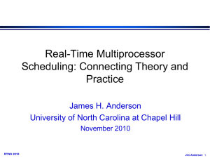 Real-Time Computing on Multicore Platforms