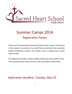 shs summer camps registration form