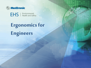 Clients/Medtronic/Ergonomics for Engineers/PowerPoint