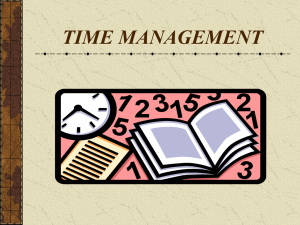 Time Management - CareerVarsity.com