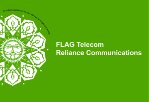 FLAG Telecom Reliance Communications