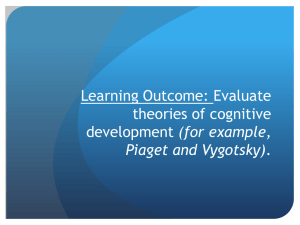 Theories of Cognitive Development