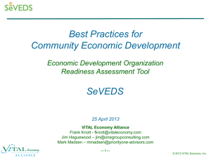 SeVEDS CED Best Practice Assessment Tool 04252013 annotated
