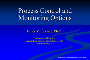 Process Control and Monitoring Options
