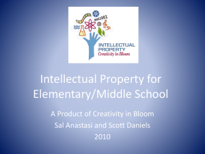 Intellectual Property for Elementary