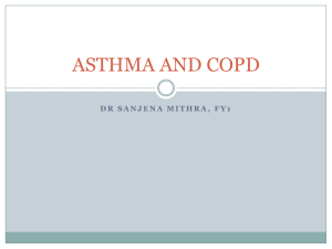 ASTHMA AND COPD