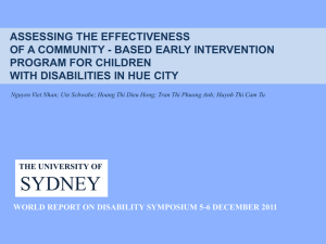 Presentation - The University of Sydney