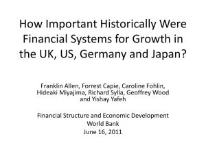 How Important Historically Were Financial Systems