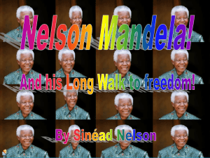 Nelosn Mandela Sinéad - Lisaniska National School