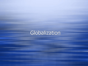 Essentials of Globalization