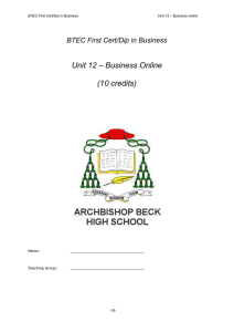 Unit_12, P Gould, Archbishop Beck HS