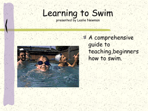 Learning to Swim - Cal State L.A. - Cal State LA