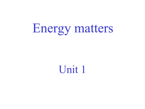 Activation energy - Shawlands Academy