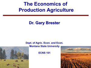 Chapter 2: Managing the Agribusiness