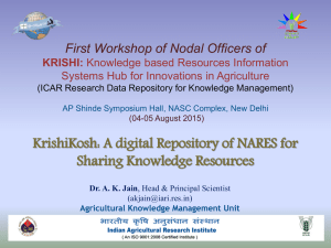 eGranth - NAIP-ICAR - Indian Council of Agricultural Research