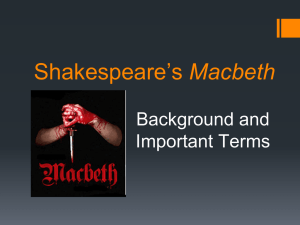 Shakespeare*s Macbeth