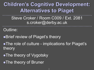 Cognitive Development II: Alternatives to Piaget